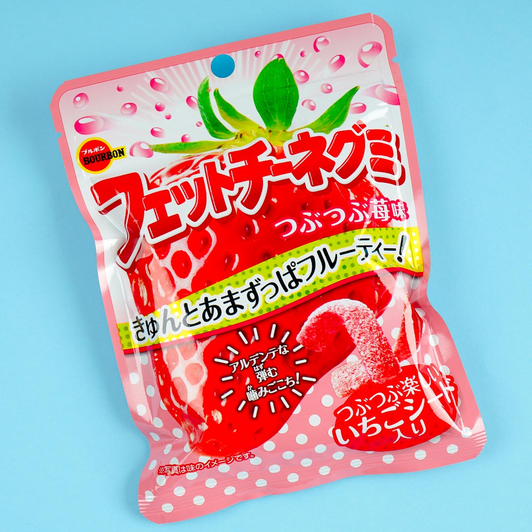 Bourbon Fettuccine Gummy Strawberry Japan Candy Store
