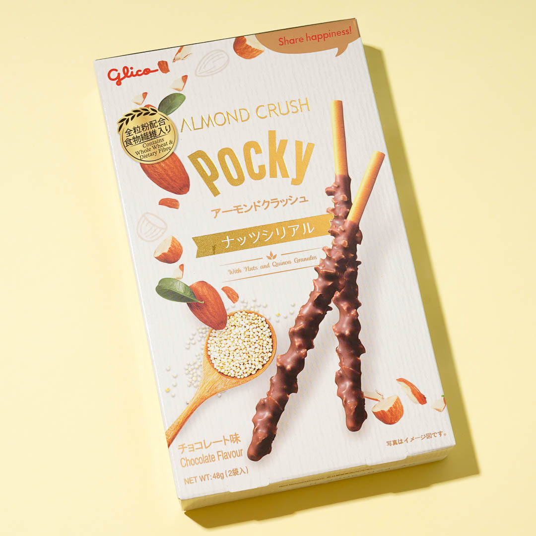 Pocky Biscuit Sticks Chocolate Quinoa & Almond Crush Japan Candy Store