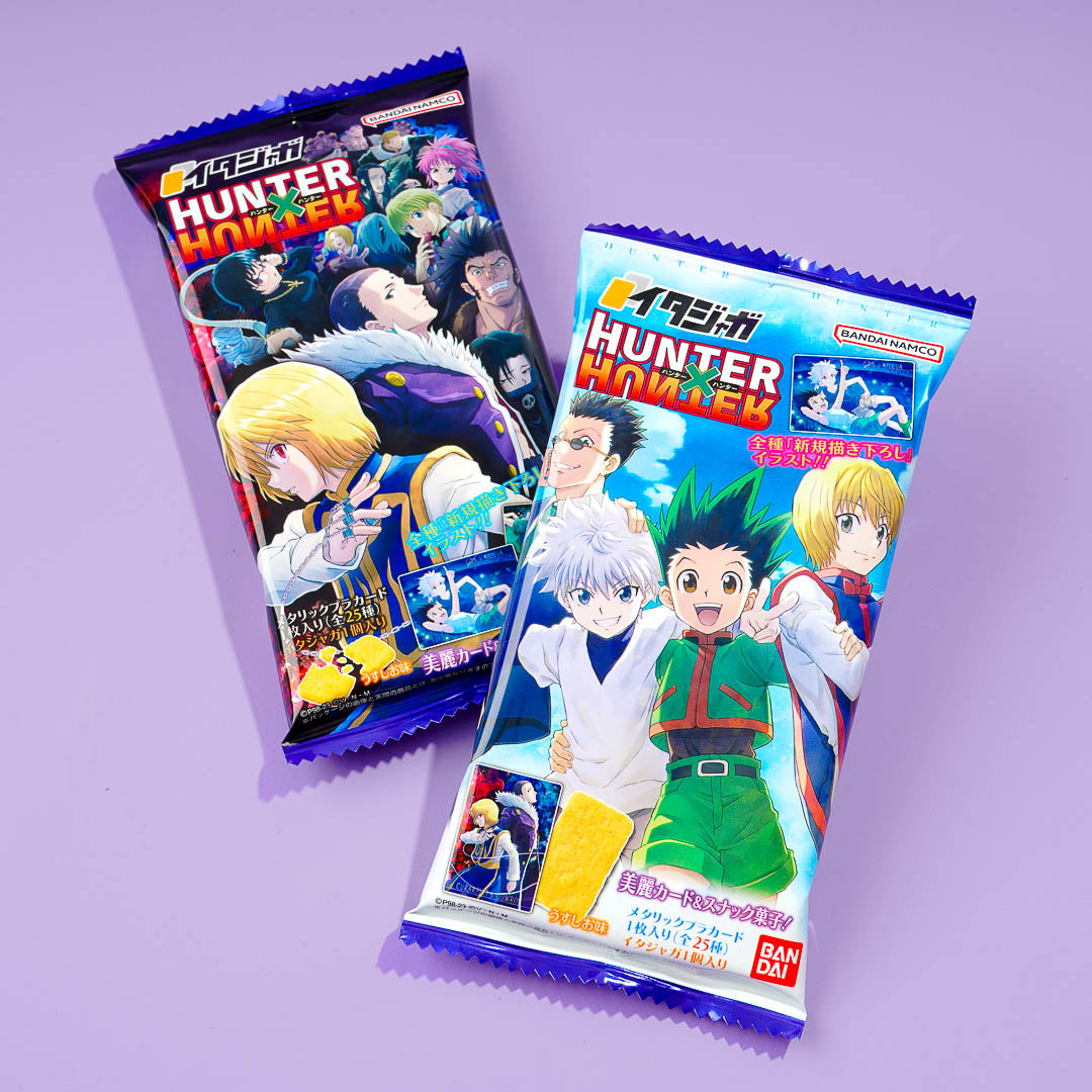 HUNTER×HUNTER カード Hunter x Hunter Card With Senbei – Japan Candy Store
