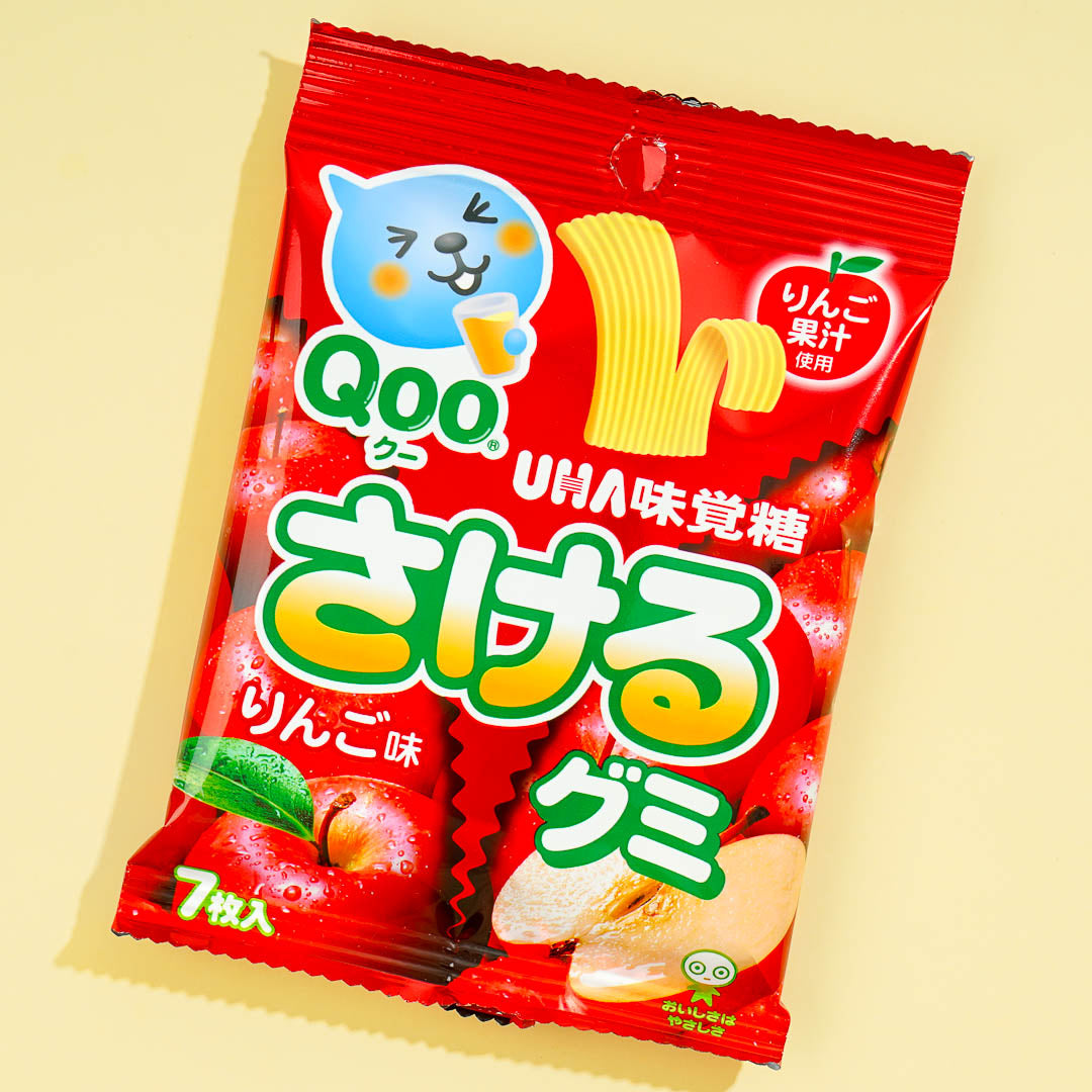 UHA Sakeru Split Gummy Qoo Apple Japan Candy Store