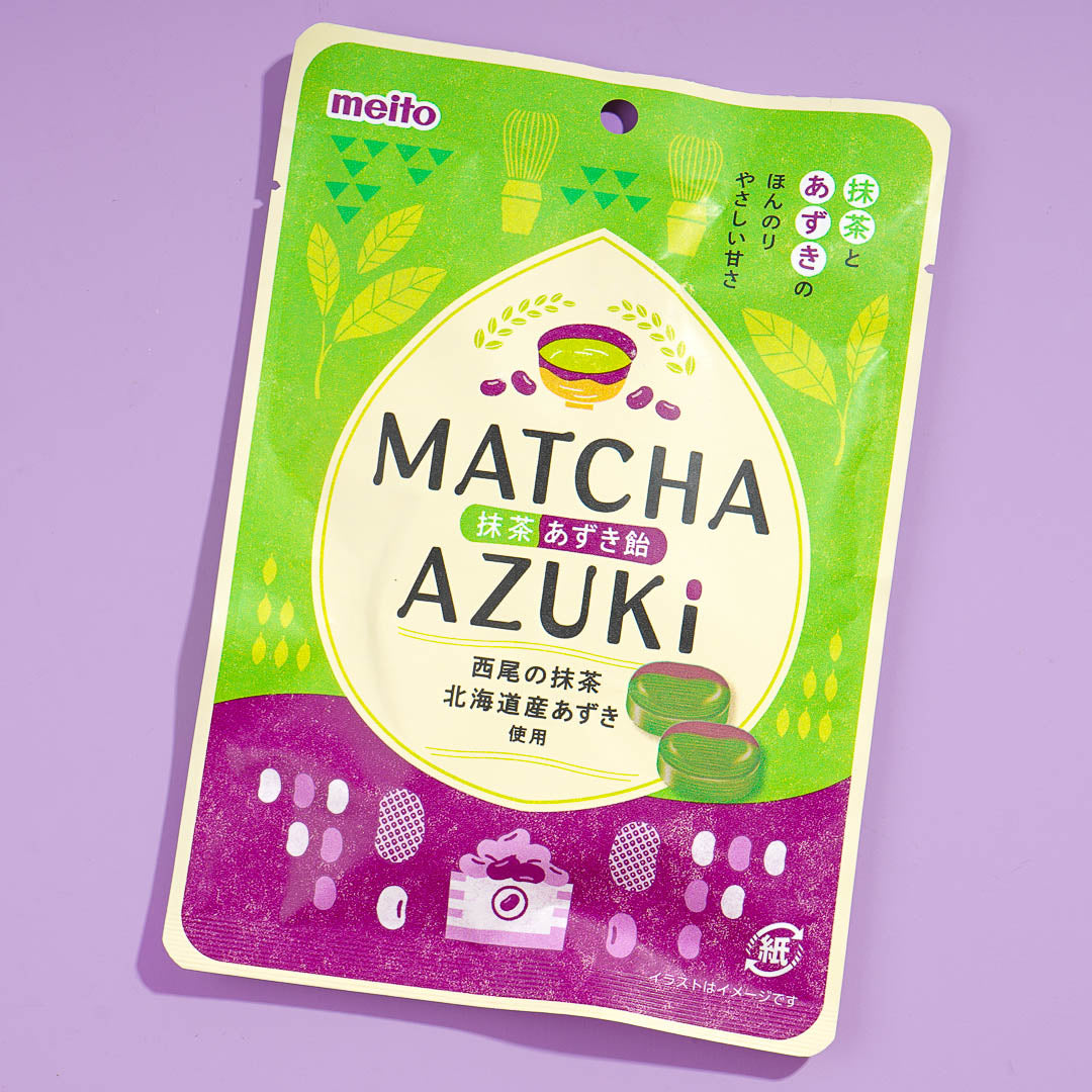 Meito Matcha Red Bean Candy Japan Candy Store