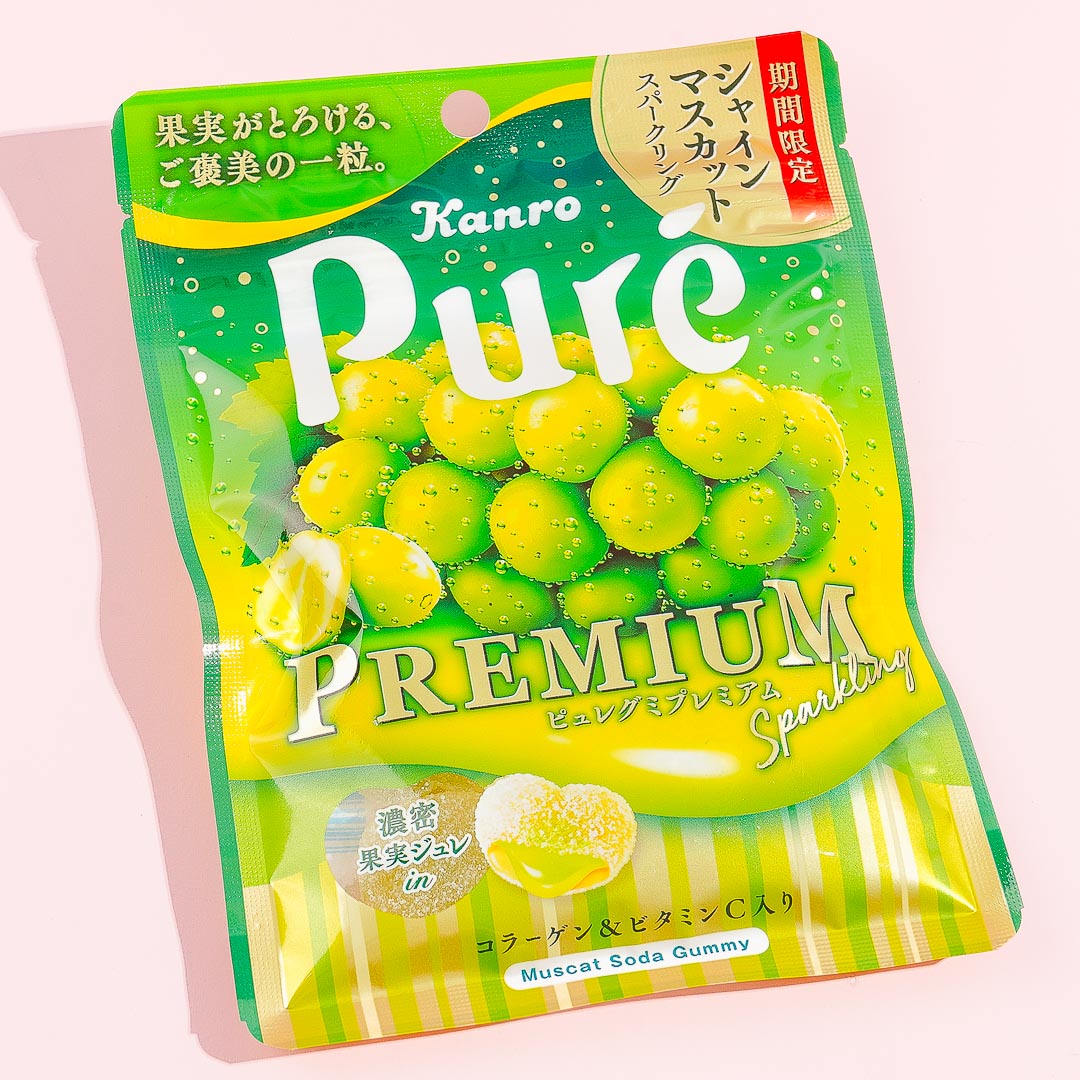 Pure Premium Gummy Shine Muscat Japan Candy Store