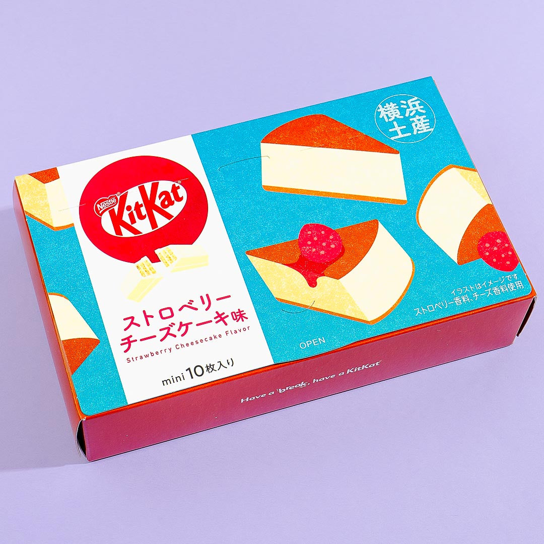 Kit Kat Chocolates Yokohama Strawberry Cheesecake Japan Candy Store