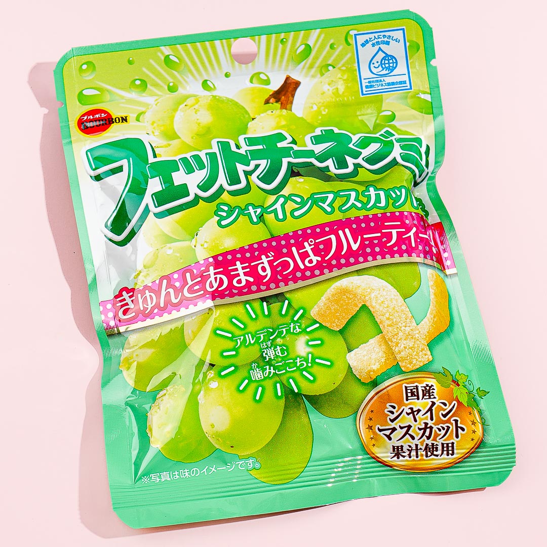 Bourbon Fettuccine Gummy Shine Muscat Japan Candy Store