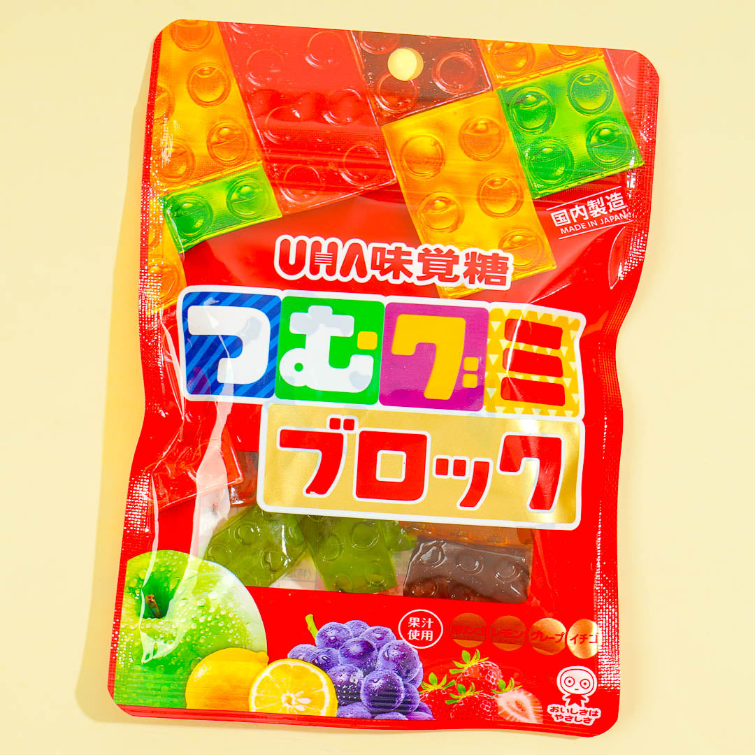 UHA Mikakuto Building Blocks Gummy Japan Candy Store