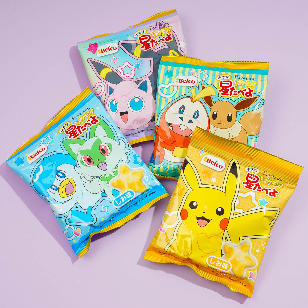 Pokemon Hoshi Tabeyo Rice Crackers Salt Japan Candy Store