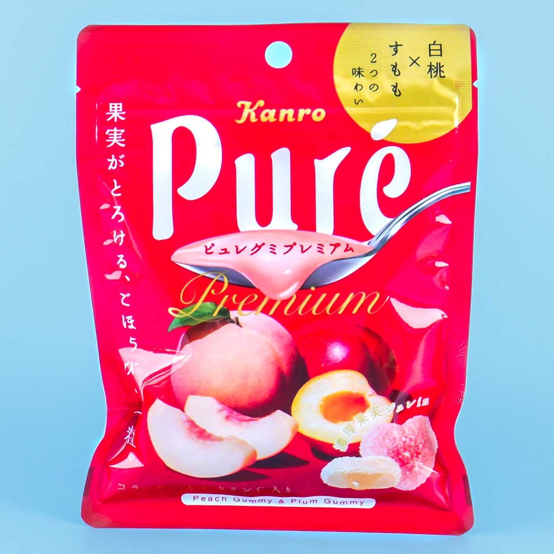 Pure Gummy Peach & Plum Japan Candy Store