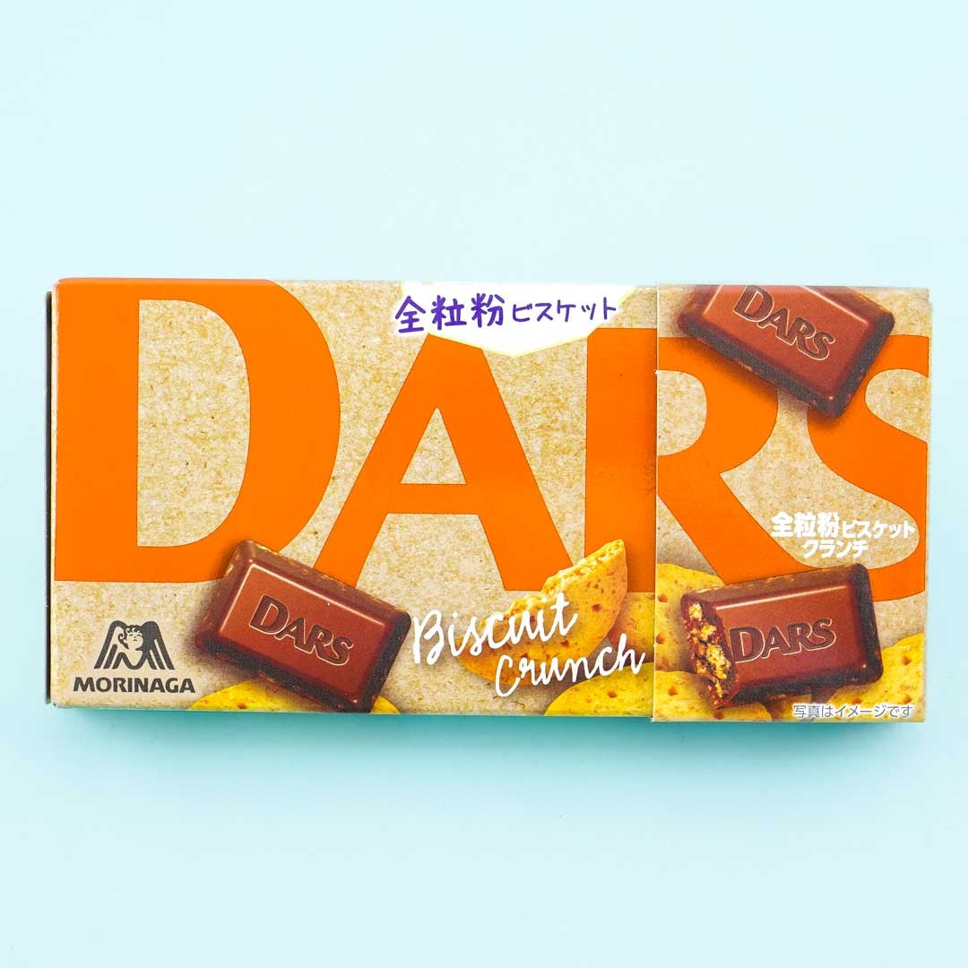 DARS Chocolate Whole Grain Biscuit Crunch Japan Candy Store