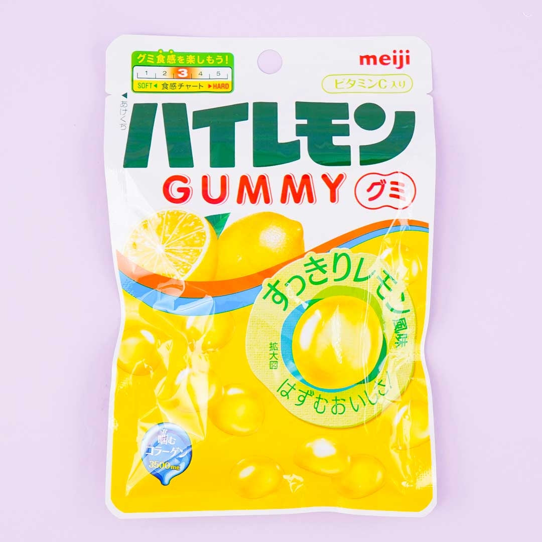 Meiji Hi Lemon Gummy Japan Candy Store