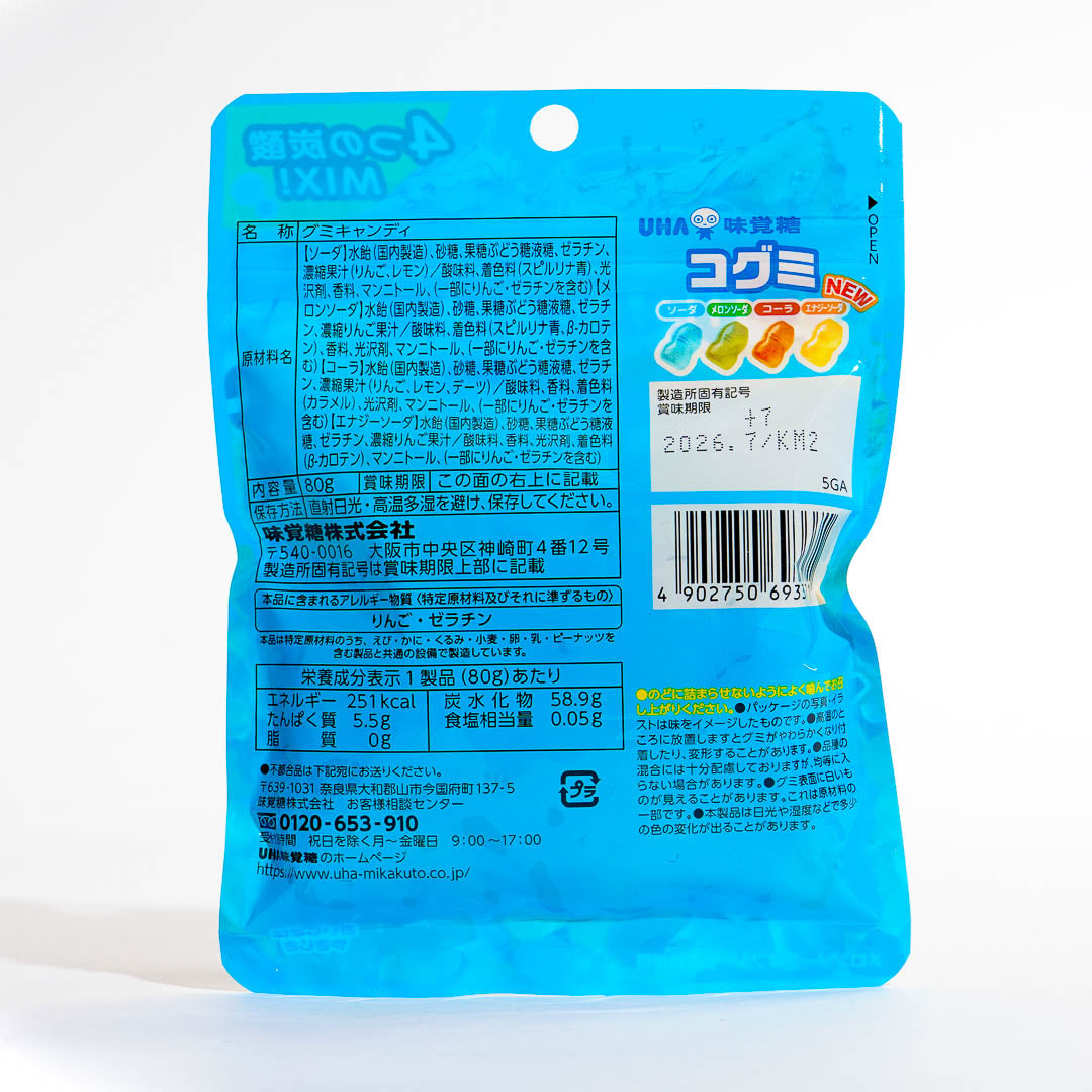 UHA Kogumi Fruit Juice Gummies - Assorted Drinks – Japan Candy Store