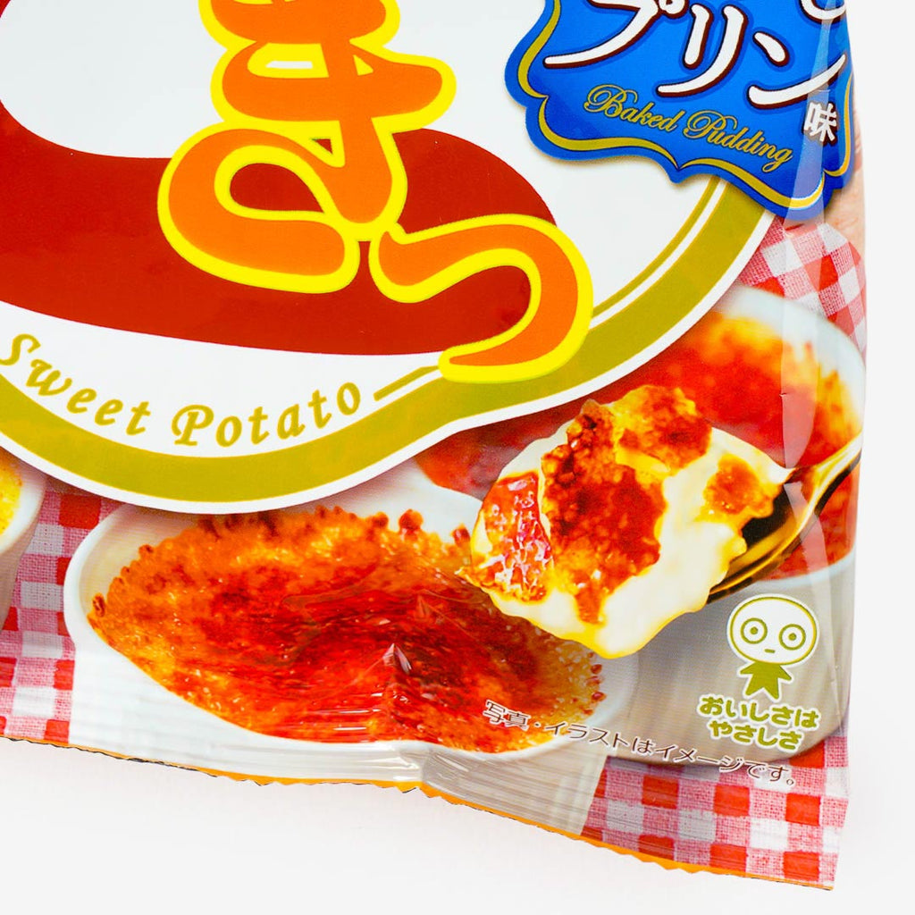 UHA Mikakuto Osatsu Doki Sweet Potato Chips - Burnt Pudding