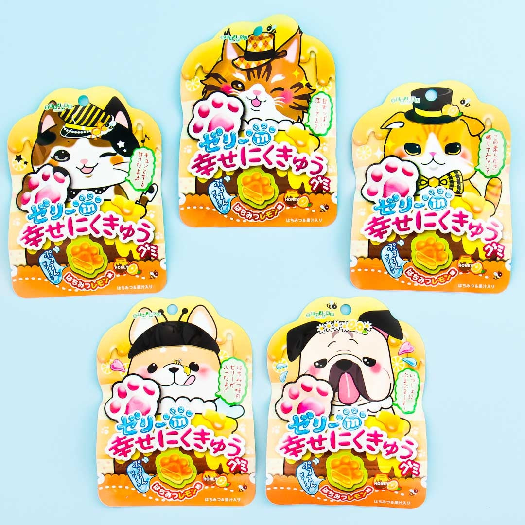 Senjaku Cat & Dog Paw Gummies - Honey Lemon – Japan Candy Store