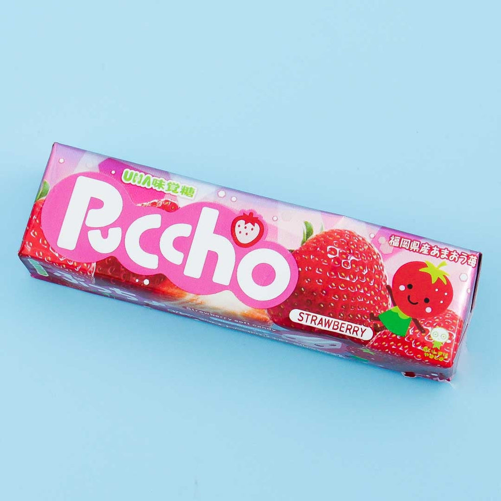 Puccho Chewy Candy - Strawberry – Japan Candy Store