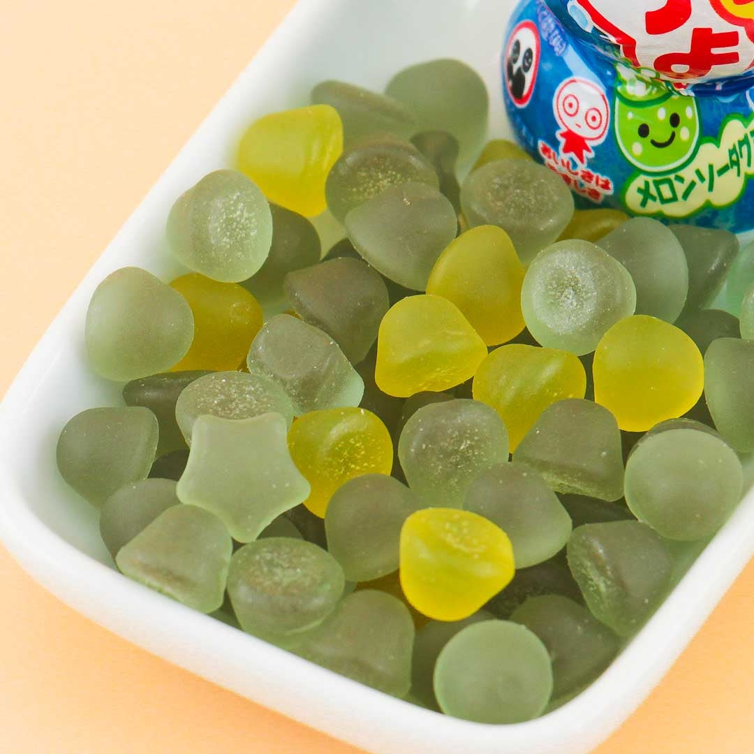 Puccho Gummy Candy - Melon Soda & Ramune – Japan Candy Store