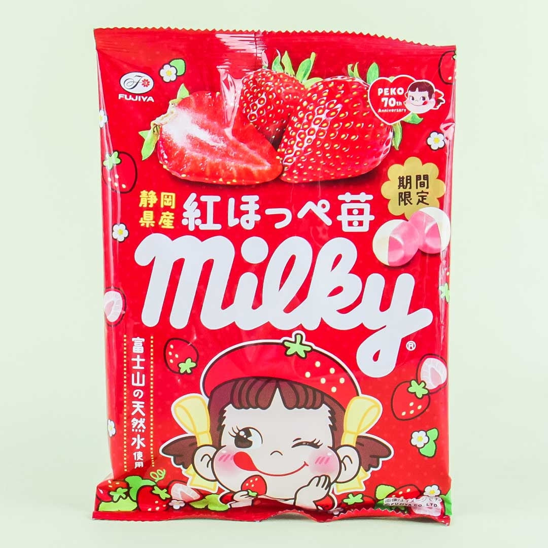 Milky Peko-Chan Benihoppe Strawberry Candy – Japan Candy Store