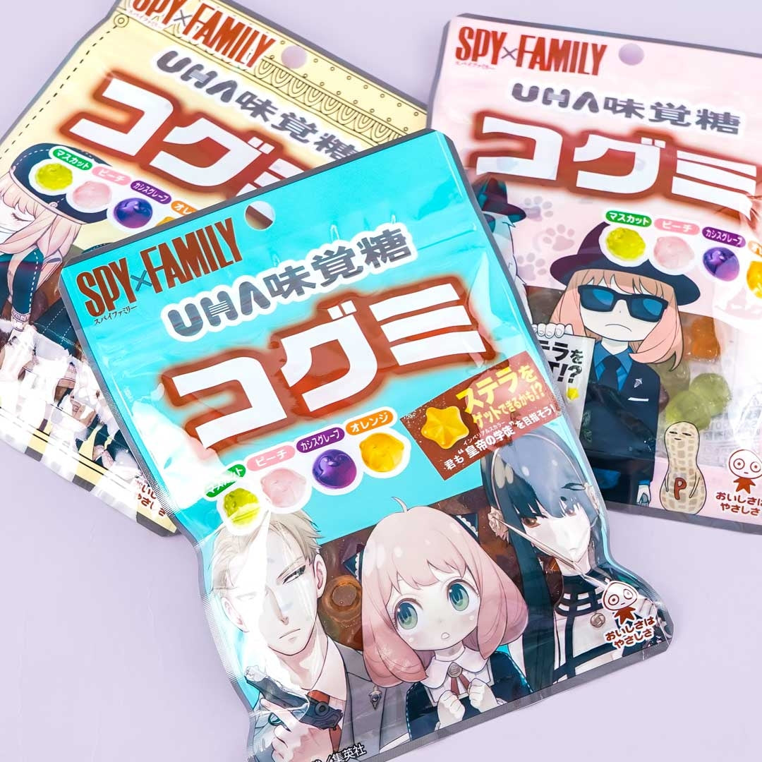 UHA Mikakuto Kogumi SPY x FAMILY Gummy Bag – Japan Candy Store