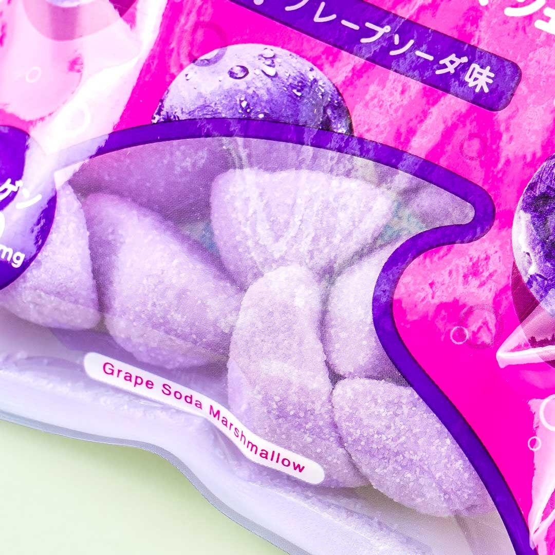 Kanro Marosh Marshmallow - Grape Soda – Japan Candy Store