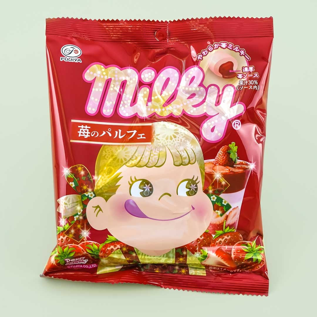 ✿✿✿めいぶーchanページ✿✿✿ Milky Peko-Chan Candy - Strawberry Parfait – Japan Candy Store