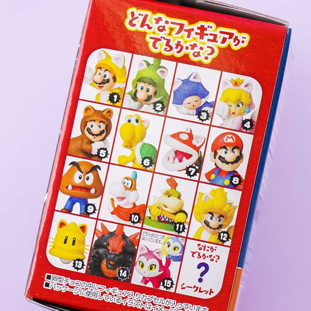 Super Mario 3D World Furuta Choco Egg – Japan Candy Store
