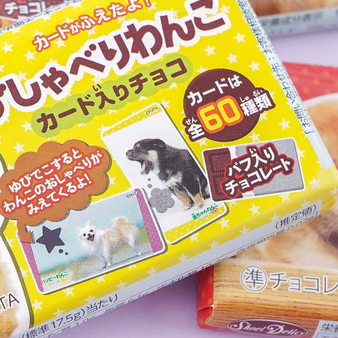 ちょこっとアニマル2006 Talking Wanko Crunch Chocolate Bar – Japan Candy Store