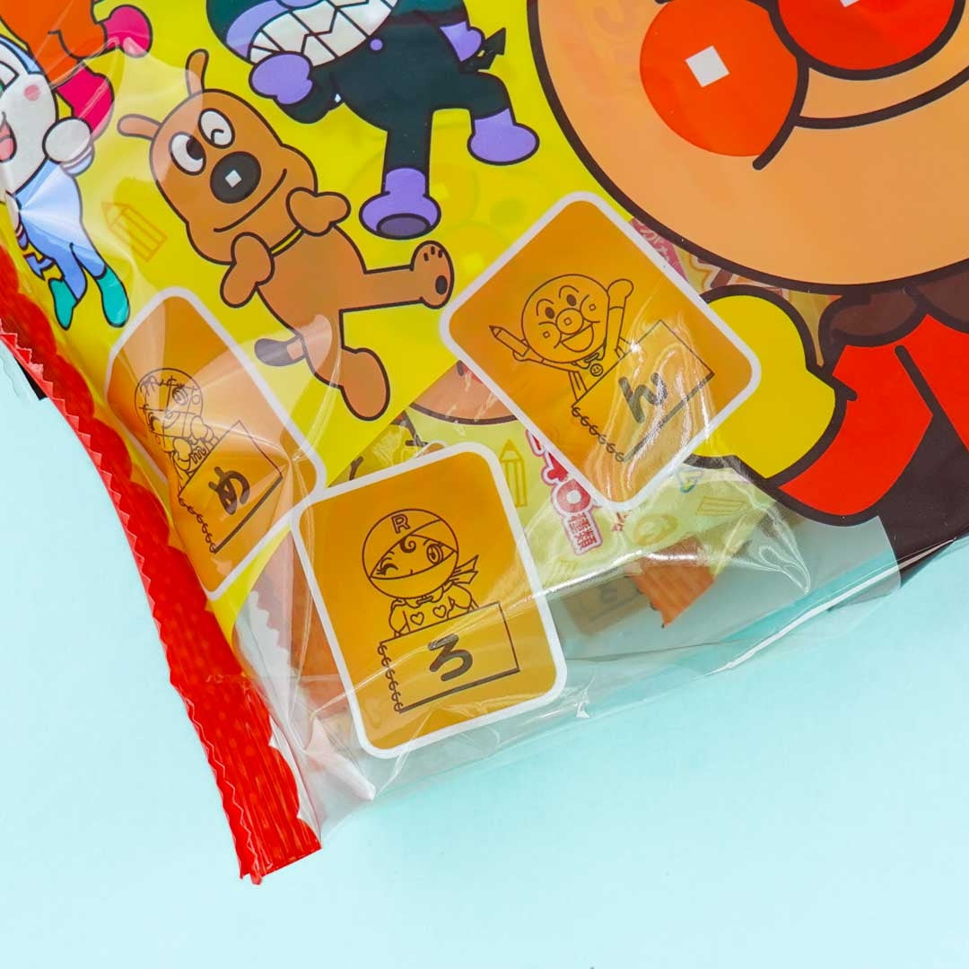 Anpanman Hiragana Choco Biscuit Sandwich Bag – Japan Candy Store
