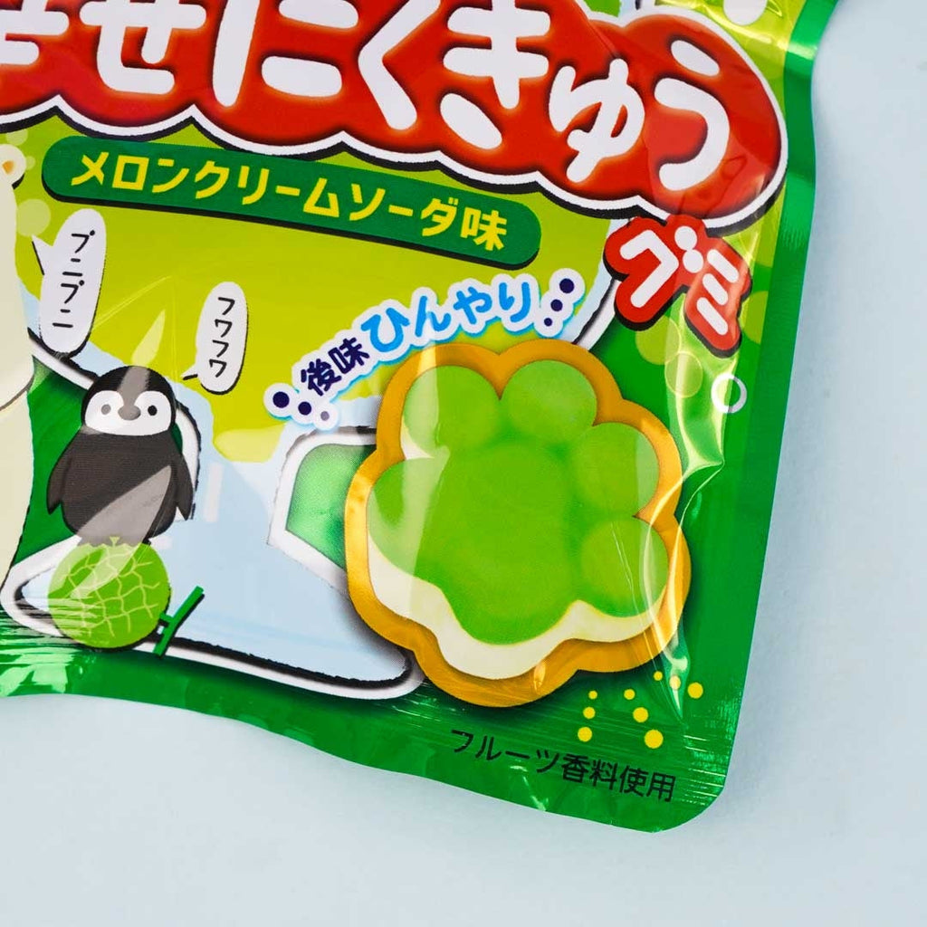 Senjaku Happy Nikukyu Paw Gummy - Melon Cream Soda – Japan Candy Store