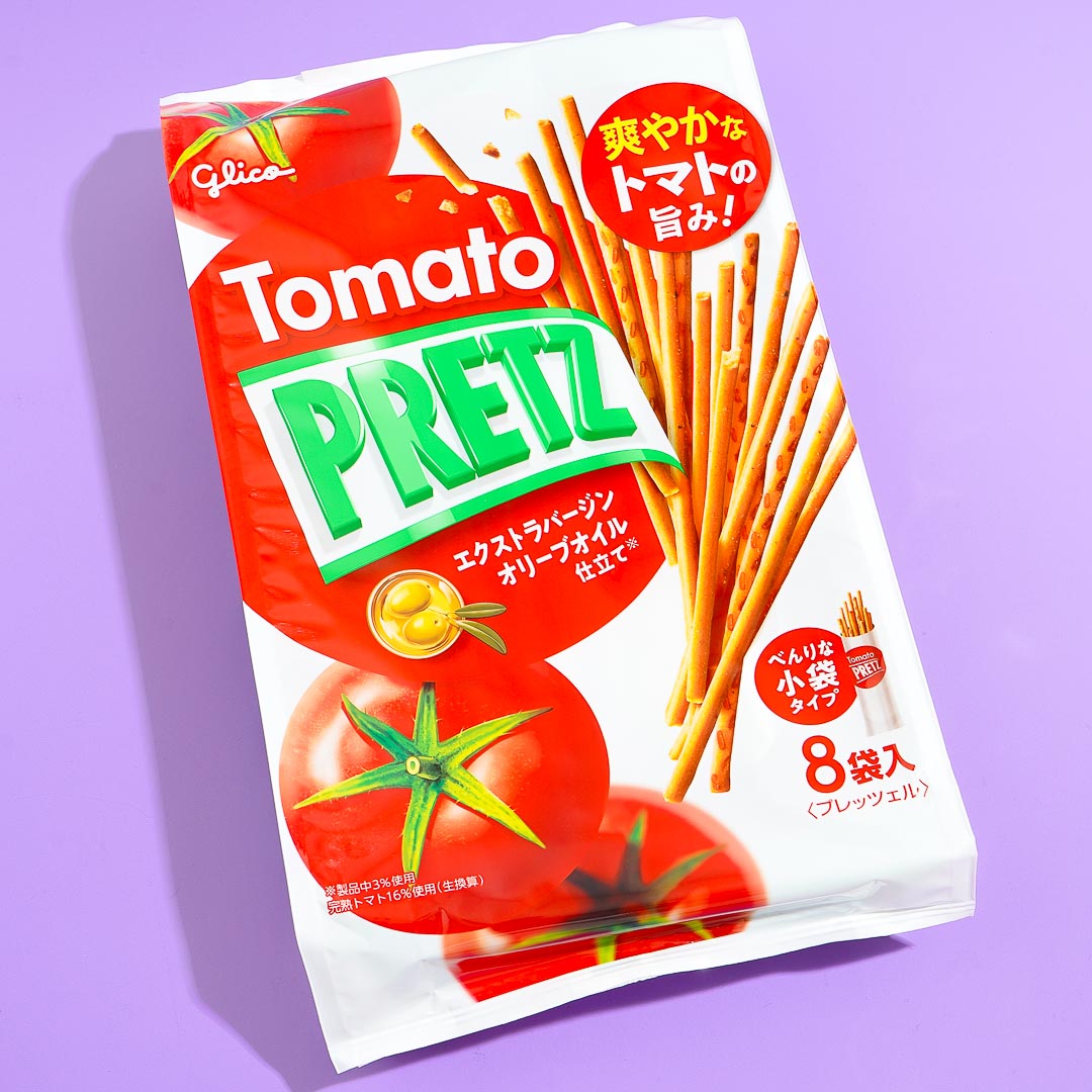 Pretz Biscuit Sticks Giant Pack - Tomato / 8 pcs – Japan Candy Store