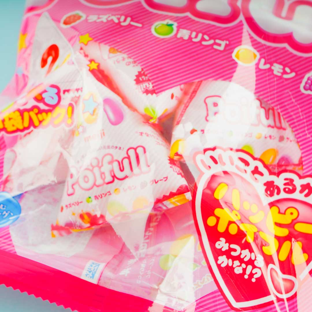 Poifull Packing Meiji Poifull Mix Fruit Gummy Candy Multi-Pack - 9 pcs – Japan Candy Store