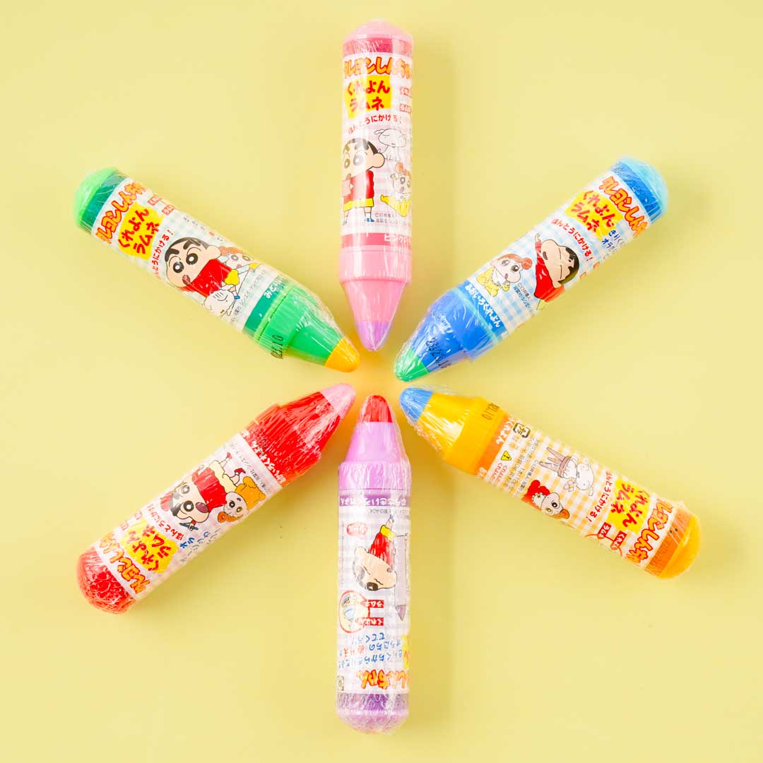 引っ越し予定　candychan専用 Crayon Shin-Chan Crayon Ramune Candy Case – Japan Candy Store