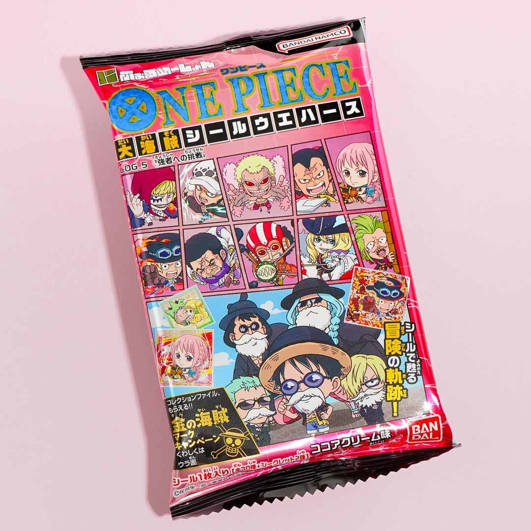 Niforamtion ONE PIECE Pirate Sticker Wafer LOG.2 20Pack BOX