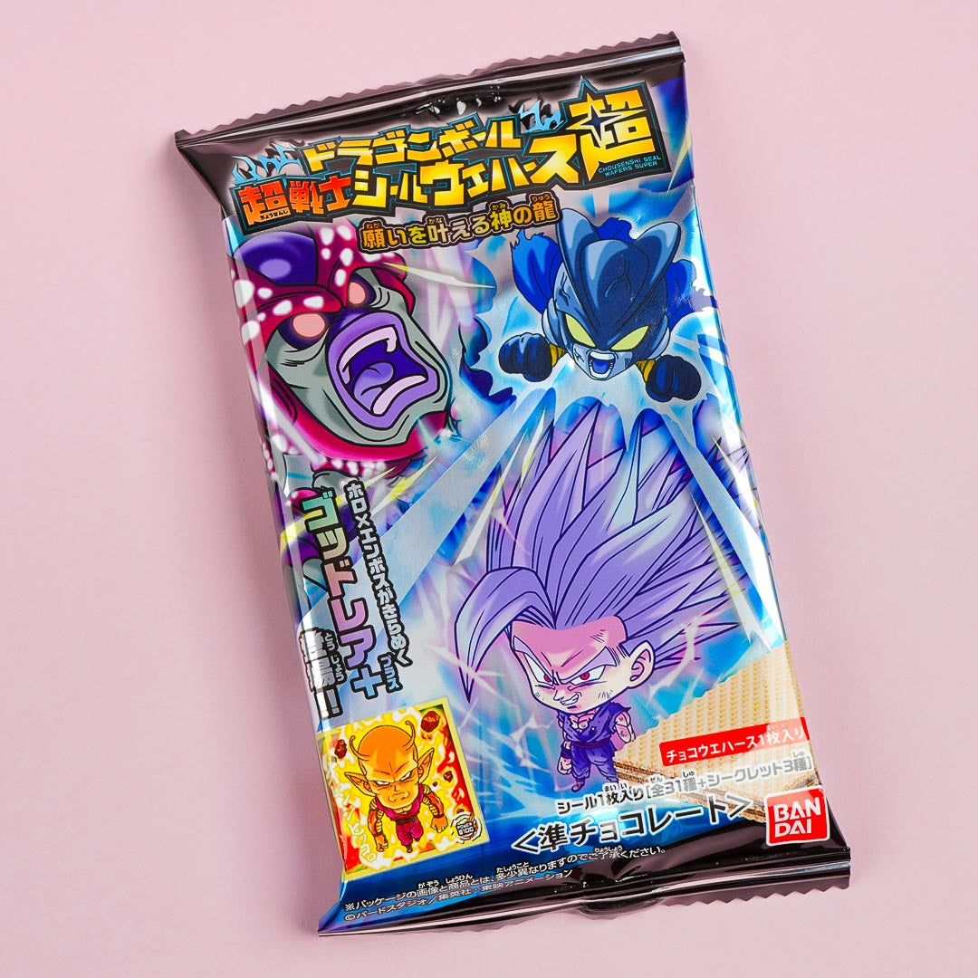 Shokugan: Dragon Ball Super Warrior Seal Wafer - Super Invincible Joint  Fight - 20 Packs/Box (CANDY TOY) [Bandai]