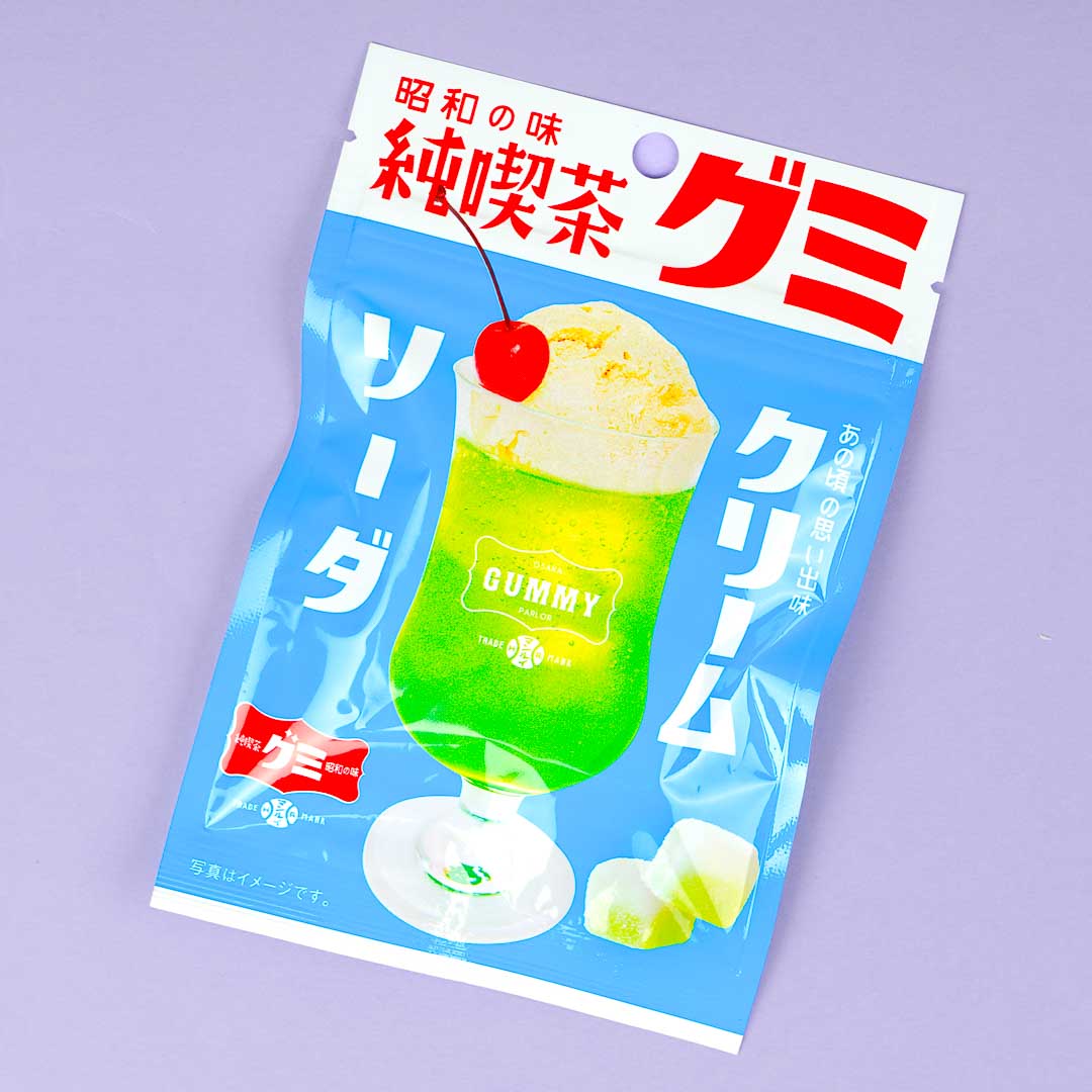 KAMEREON クリーム 45g 日本製 Showa No Aji Jun Cafe Gummy - Cream Soda – Japan Candy Store