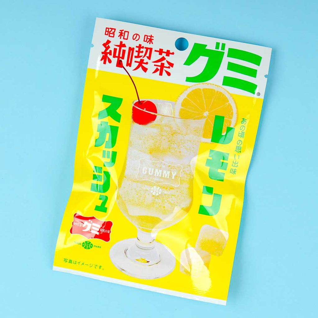 Showa No Aji Jun Cafe Gummy - Lemon Squash – Japan Candy Store