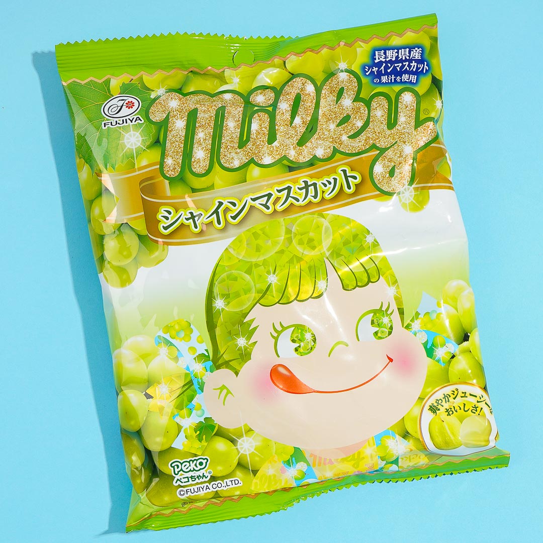 こめページ Milky Peko-Chan Candy - Shine Muscat Grape – Japan Candy Store