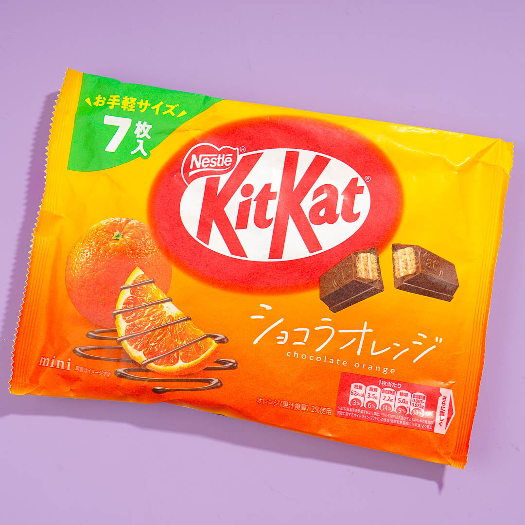 Exotic Kit-Kat Chocolate Orange Flavor (Japan)