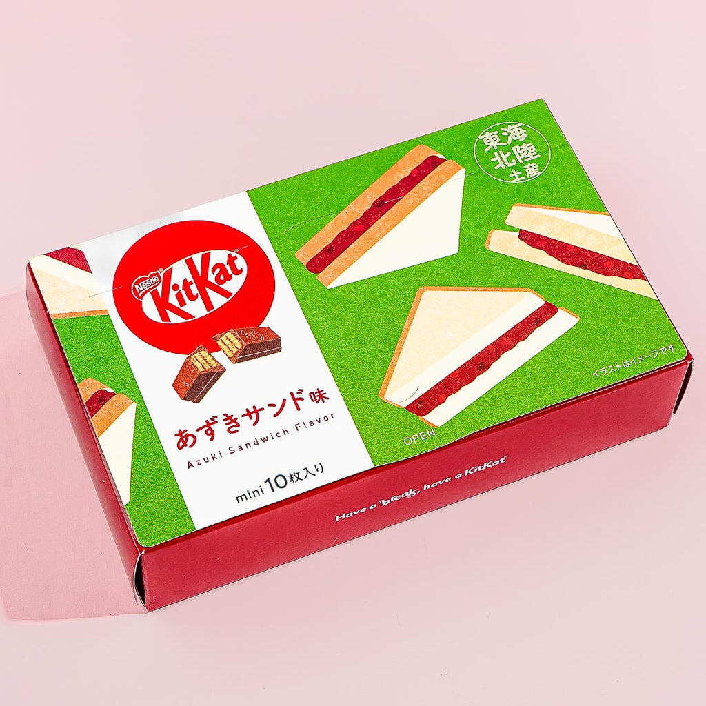 Azuki Candy Kit Kat Chocolates - Mini Azuki Sandwich – Japan Candy Store