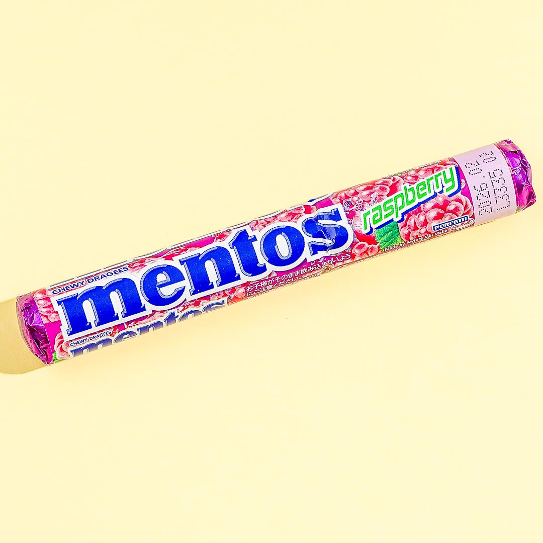 Mentos Chewy Candy - Raspberry – Japan Candy Store