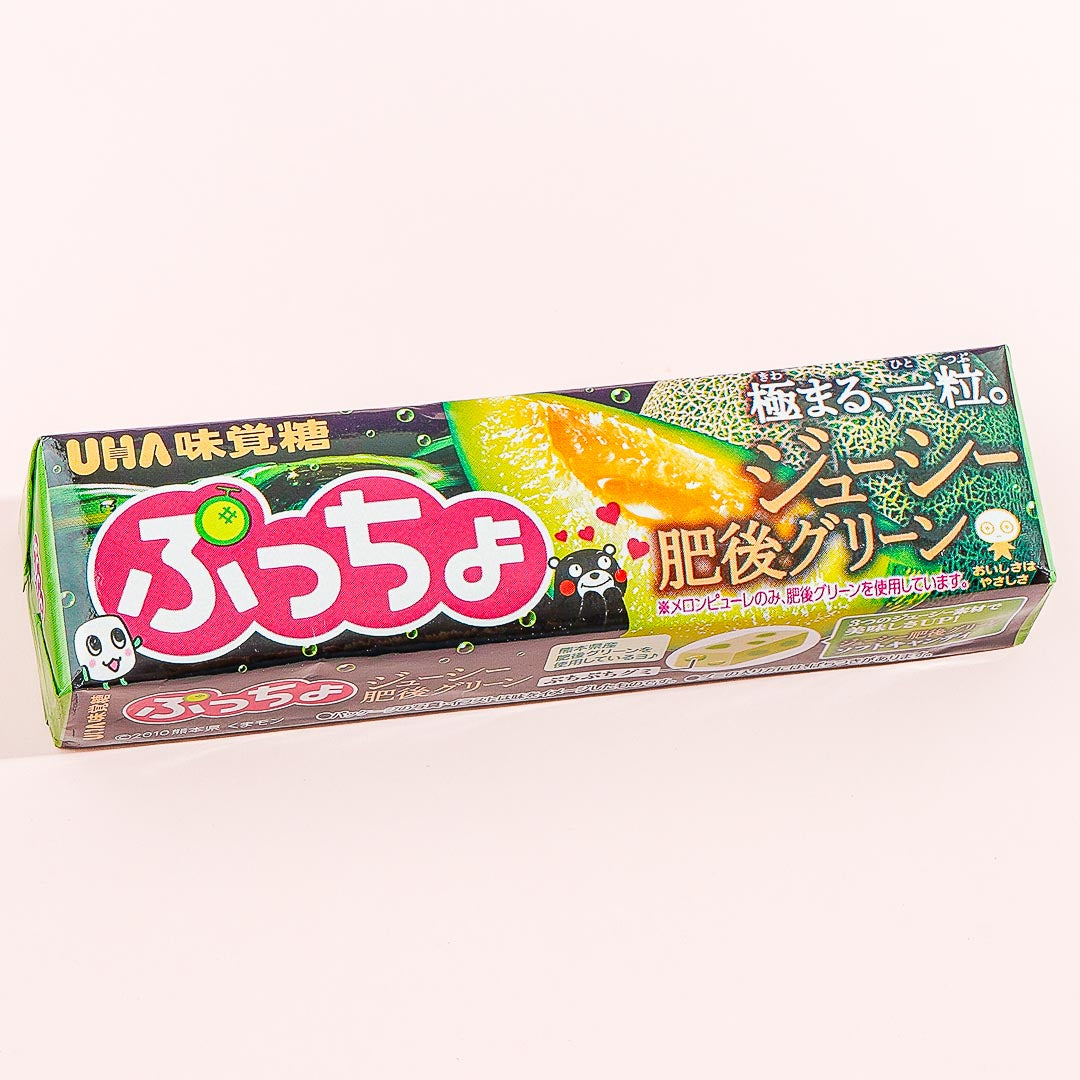 Puccho Chewy Candy - Higo Green Melon – Japan Candy Store