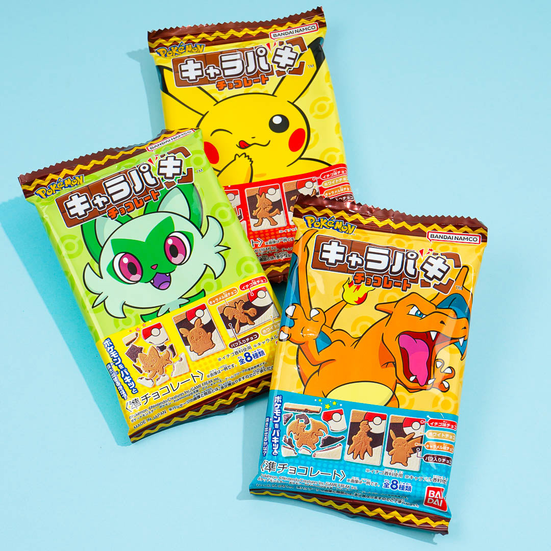 Pokemon Charapaki Chocolate Japan Candy Store Pokemon Charapaki Chocolate Japan Candy Store