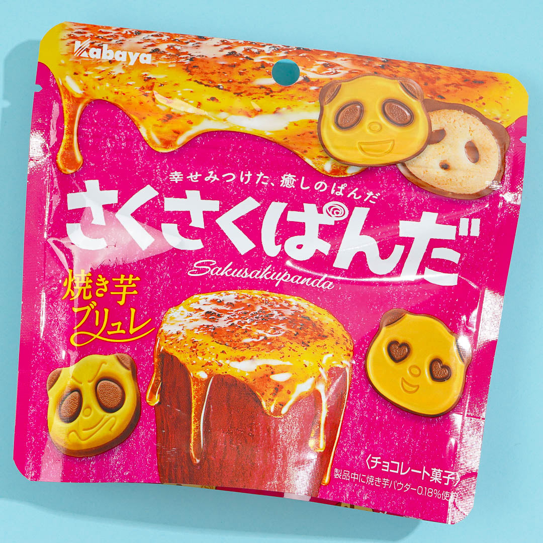 Saku Saku Panda Biscuits - Roasted Sweet Potato – Japan Candy Store