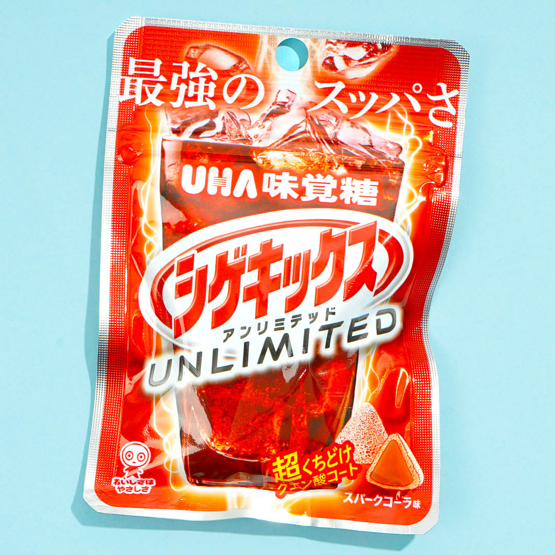 UHA Shigekix Gummy Candy - Unlimited Cola – Japan Candy Store