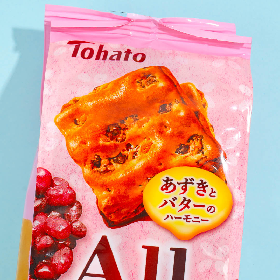 Azuki Candy Tohato All Azuki Bean Butter Biscuit Bag – Japan Candy Store