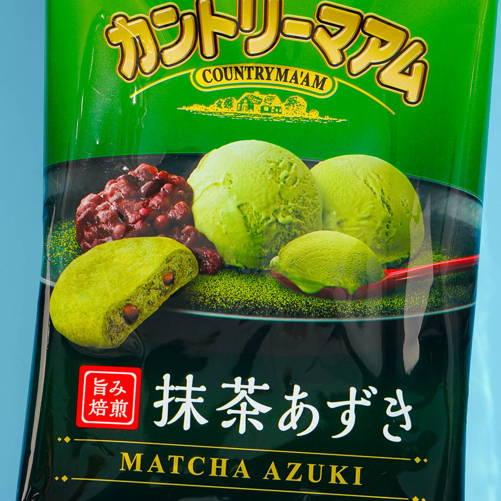Azuki Cookies Country Ma'am Cookies - Matcha Azuki – Japan Candy Store