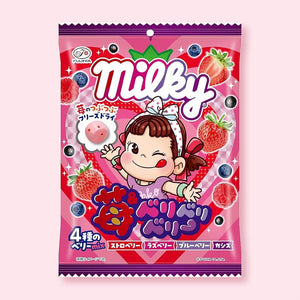 Milky Peko-Chan Soft Candy - 4 Types of Berries