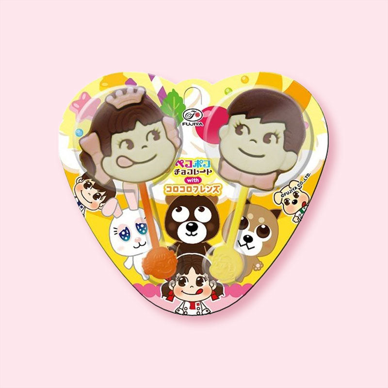 Peko-chan choco lollipop