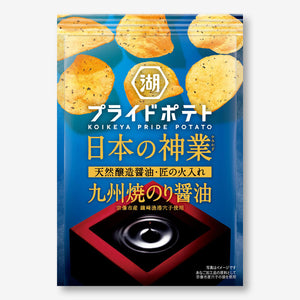 Koikeya Pride Potato Chips - Kyushu Roasted Nori & Soy Sauce