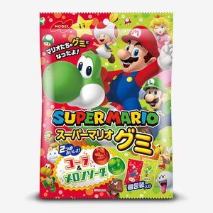 Super Mario Gummy Candy - Cola & Melon