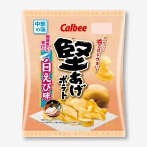 Calbee Kata-age Potato Chips - White Shrimp Flavor