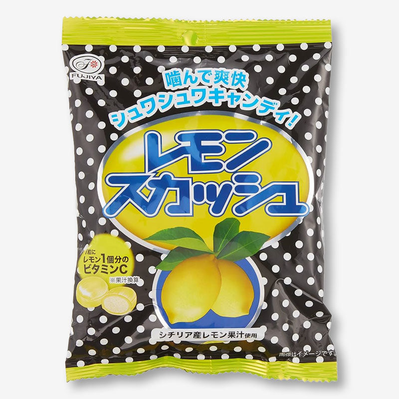 Fujiya Lemon Squash 50th Annniversary Candy 