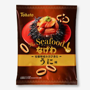 Tohato Seafood Negawa Potato Ring Snacks - Sea Urchin